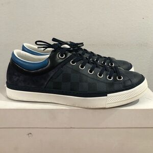 Louis Vuitton Men's Navy checkered Sneakers